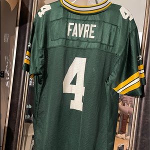 Brett Favre #4 Authentic Reebok NFL Youth jersey
